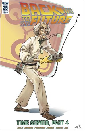 Back to the Future (2015) issue 25-B Xavi Montell Cover