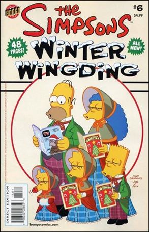 Simpsons Winter Wing Ding issue 6