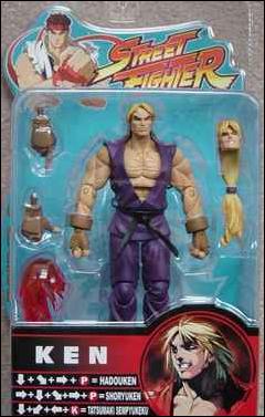 Street Fighter (Round 2) figure 3-C Ken (Purple)