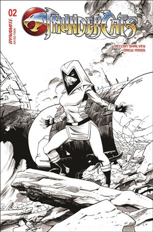 Thundercats (2024) issue 2-Z Declan Shalvey 1:10 B&W Cover