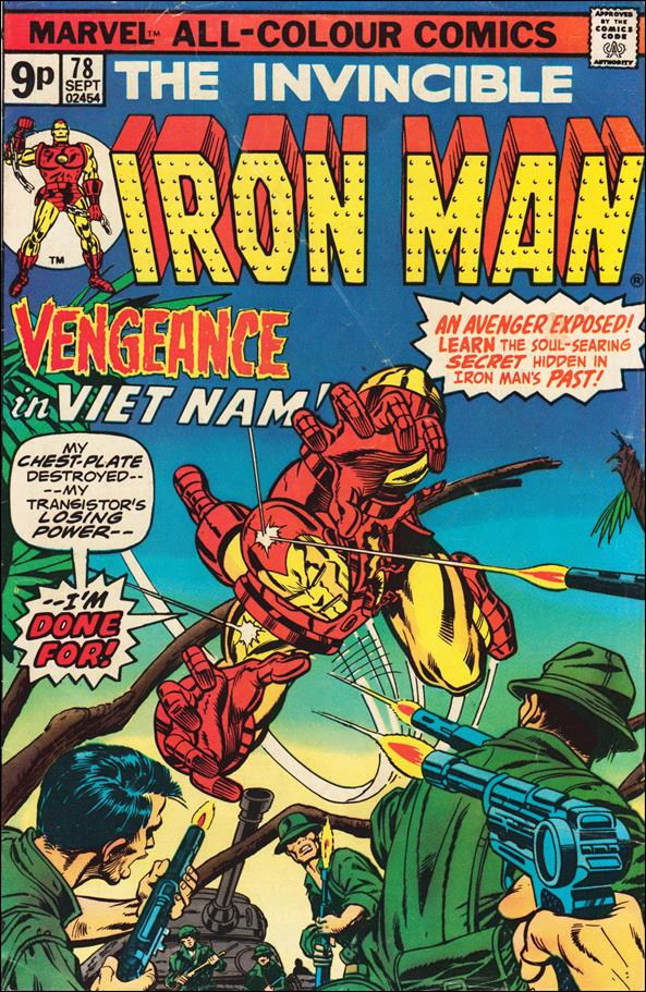 Iron Man (1968) issue 78-B UK Price Cover