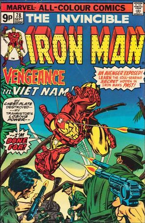 Iron Man (1968) issue 78-B UK Price Cover