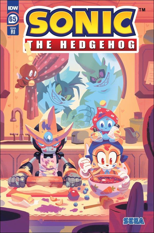 Sonic the Hedgehog (2018) issue 65-C Nathalie Fourdraine 1:10 Cover