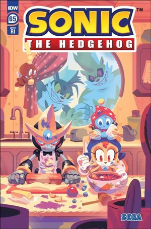 Sonic the Hedgehog (2018) issue 65-C Nathalie Fourdraine 1:10 Cover