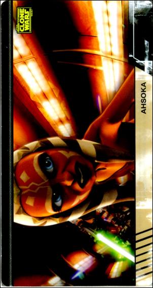 Star Wars: The Clone Wars Widevision (Animation Clear Cels Subset) card 6 Ahsoka
