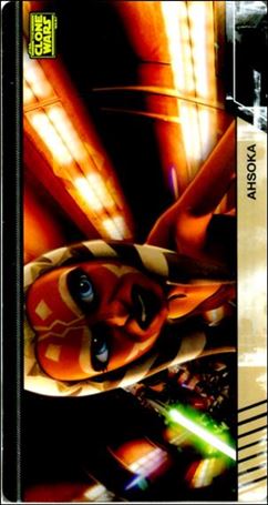 Star Wars: The Clone Wars Widevision (Animation Clear Cels Subset) card 6 Ahsoka