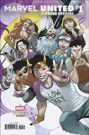 Marvel United: A Pride Special issue 1-C Jan Bazaldua Cover