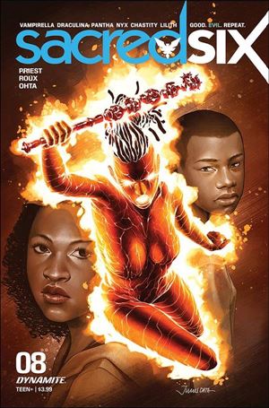 Sacred Six issue 8-G Julius Ohta Cover