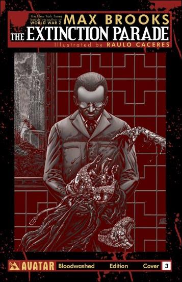 Extinction Parade issue 3-D Bloodwashed Cover 1:5