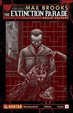 Extinction Parade issue 3-D Bloodwashed Cover 1:5