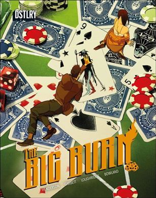 Big Burn issue 2-D Rossi Gifford 1:25 Cardstock Cover