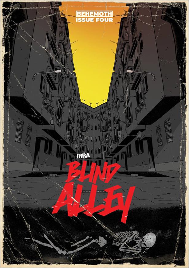 Blind Alley issue 4 Buried Skeleton Cover