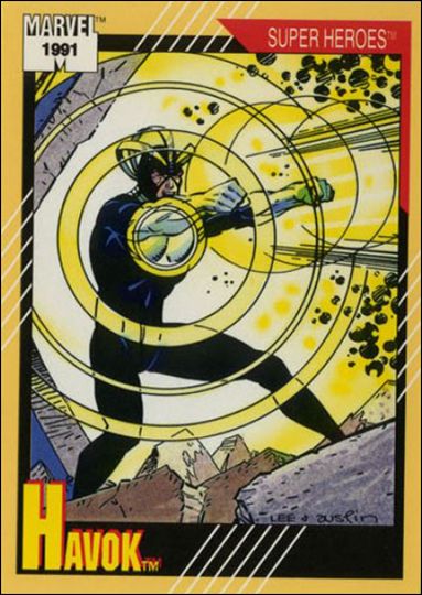 Marvel Universe: Series 2 (Base Set) card 27 Havok