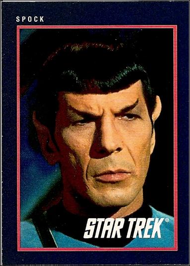 Star Trek 25th Anniversary: Series 1 (Base Set) card 95 Spock