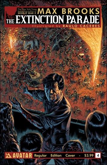 Extinction Parade issue 4 Standard Cover