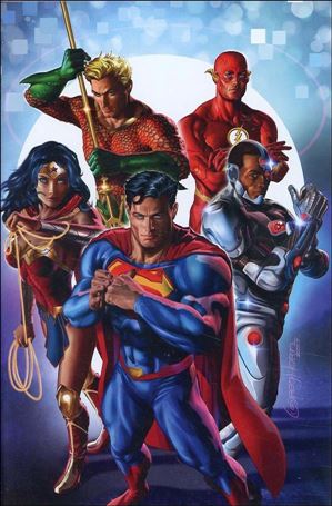 Superman (1987) issue 75-L Greg Horn Virgin ACE Universe Cover