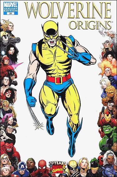Wolverine: Origins issue 39-B Herb Trimpe 1:10 70th Frame Cover