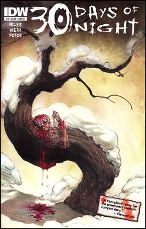 30 Days of Night (2011) issue 3-B Sam Kieth Cover