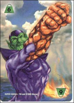 Marvel OverPower (Base Set) card nn302 Strength Level 6 Power Card