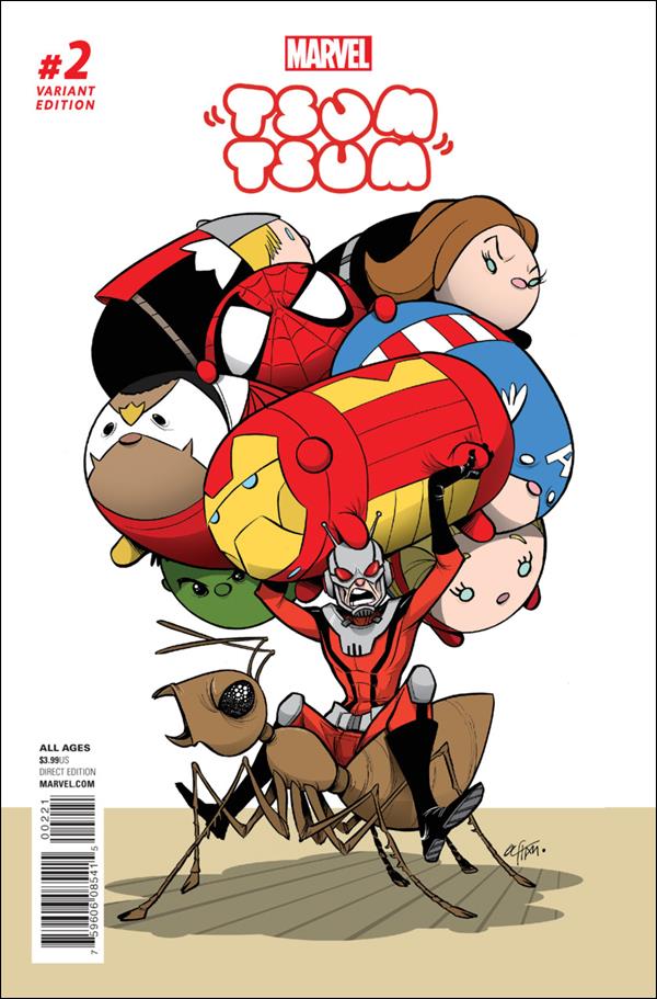 Marvel Tsum Tsum issue 2-B Gustavo Duarte Cover