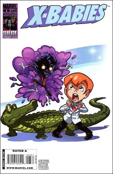 X-Babies issue 3-B Jacob Chabot "Star Comics" Cover