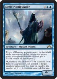 Magic the Gathering: Gatecrash (Base Set) card 50 Simic Manipulator