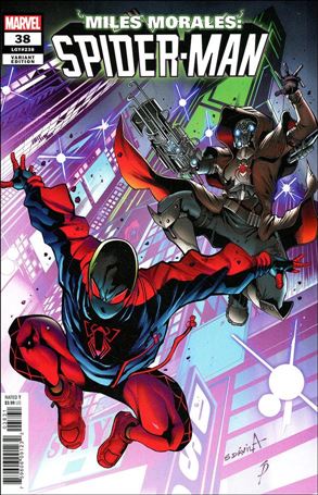 Miles Morales: Spider-Man (2018) issue 38-E Sergio Davila 1:25 Cover