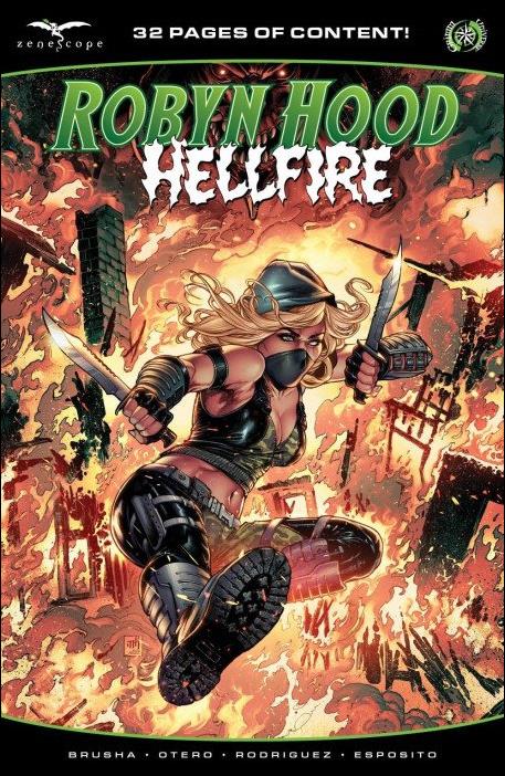 Robyn Hood: Hellfire issue nn Mike Krome Cover