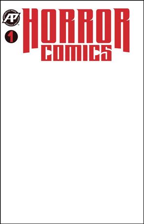 Horror Comics issue 1-C Blank/Sketch Cover