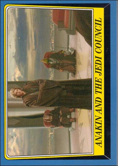 Star Wars Heritage  (Base Set) card 115 Anakin and the Jedi Council