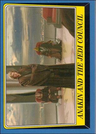 Star Wars Heritage  (Base Set) card 115 Anakin and the Jedi Council