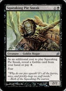 Magic the Gathering: Lorwyn (Base Set) card 142 Squeaking Pie Sneak