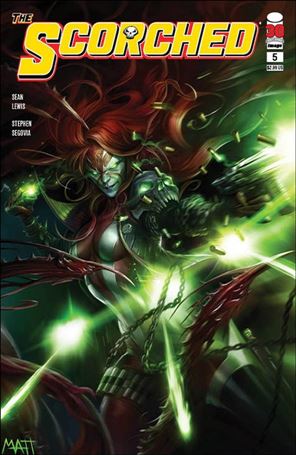 Scorched issue 5.00 Francesco Mattina Cover