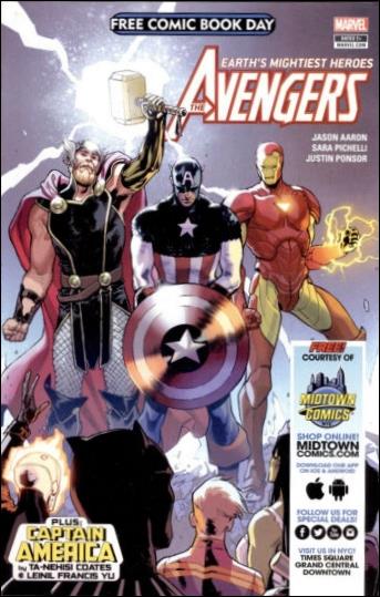 Free Comic Book Day 2018 (Avengers/Captain America) issue nn-C Midtown Comics Cover