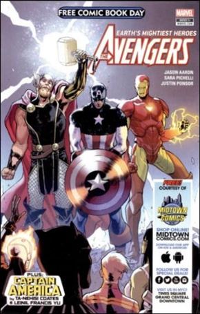 Free Comic Book Day 2018 (Avengers/Captain America) issue nn-C Midtown Comics Cover