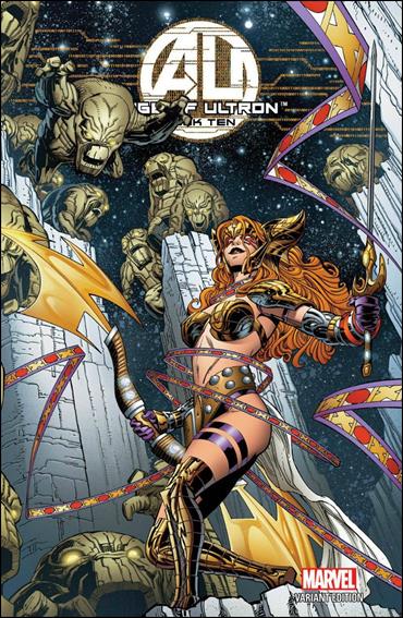 Age of Ultron issue 10-H Unbagged Joe Quesada 1:50 Wraparound Cover