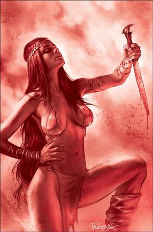 Dejah Thoris (2019) issue 12-L Lucio Parrillo 1:21 Red Tint Virgin Cover