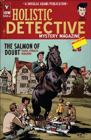 Dirk Gently's Holistic Detective Agency: The Salmon of Doubt issue 1-C Robert Hack 1:10 Cover