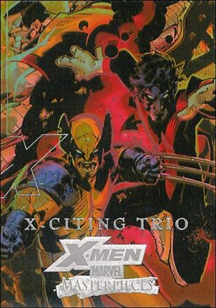 2008 Marvel Masterpieces: Series 3 (X-Men Subset) card XM9 X-Citing Trio