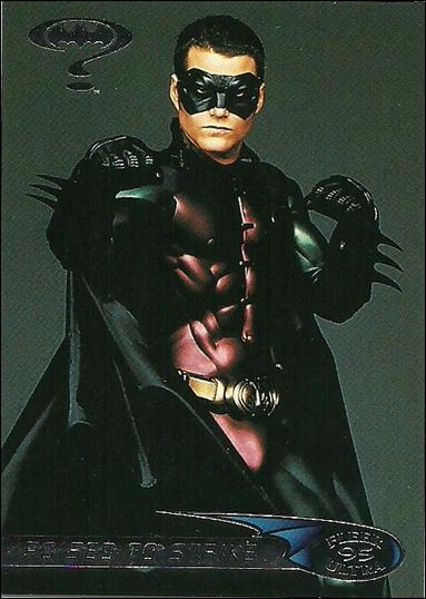 Batman Forever Fleer Ultra (Base Set) card 12 Poised to Strike