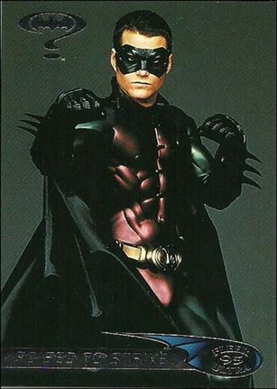 Batman Forever Fleer Ultra (Base Set) card 12 Poised to Strike