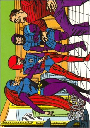 Marvel: The Silver Age (Base Set) card 42 Fantastic Four #36