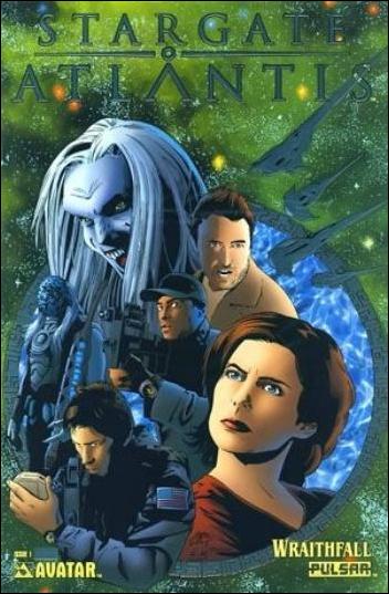 Stargate Atlantis: Wraithfall issue 1-I Platinum Foil Cover