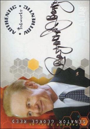 Alias: Season Three (Autograph Subset) card A28 Raymond Barry as Senator George Reed