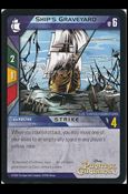 Pirates of the Caribbean - Dead Man's Chest (Base Set) card PDC149 Ship's Graveyard