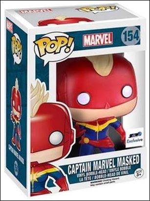 POP! Marvel figure 154 Captain Marvel Masked (GTS Exclusive)