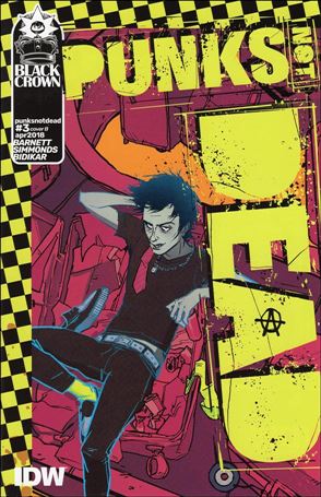Punks Not Dead issue 3-B Annie Wu Cover