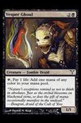 Magic the Gathering: Dissension (Base Set) card 57 Vesper Ghoul