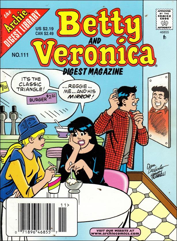 Betty and Veronica Digest Magazine issue 111 Digest Sized