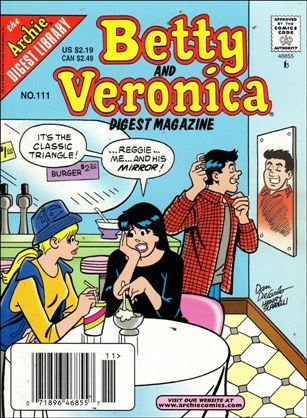 Betty and Veronica Digest Magazine issue 111 Digest Sized